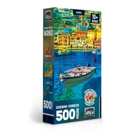 Quebra Cabeça 500 Peças Quatro Estações Verão Toyster é boa?