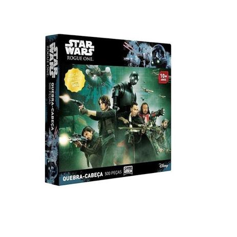 Quebra- Cabeça 500 Peças- Star Wars Rogue One - Toyster Menor preço em Quebra- Cabeça 500 Peças- Star Wars Rogue One - Toyster