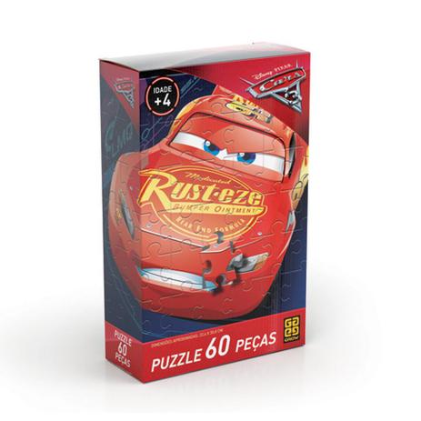Quebra-Cabeça 60 Peças Carros 3 Grow Menor preço em Quebra-Cabeça 60 Peças Carros 3 Grow