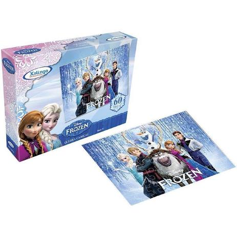 Quebra-cabeca 60 Pecas Frozen Disney 1921.0 Xalingo Menor preço em Quebra-cabeca 60 Pecas Frozen Disney 1921.0 Xalingo