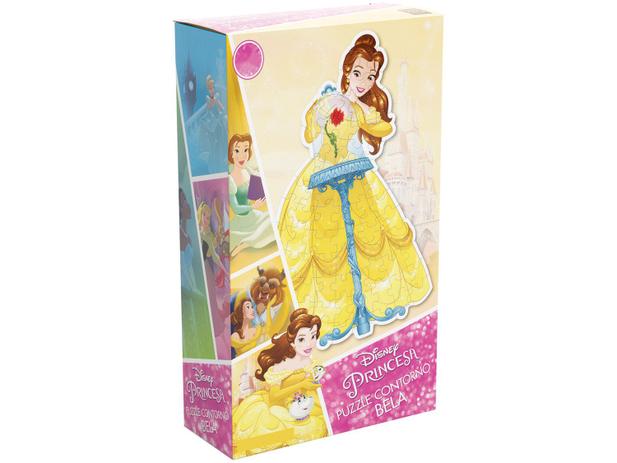 Quebra-cabeça 75 Peças Puzzle Contorno Bela - Grow Menor preço em Quebra-cabeça 75 Peças Puzzle Contorno Bela - Grow