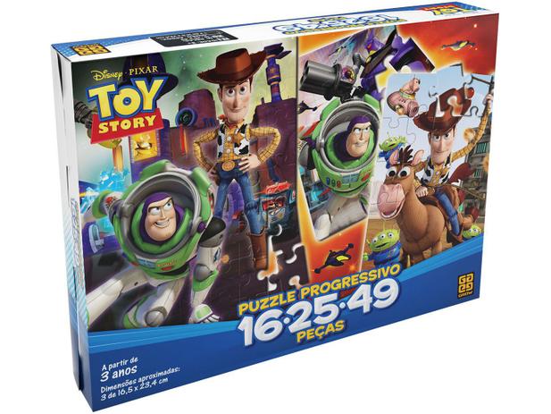 Quebra-cabeça 90 Peças Toy Story 3 - Grow