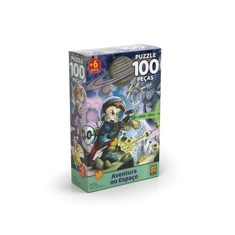 Quebra Cabeça Aventura no Espaço 100 Peças - Grow Menor preço em Quebra Cabeça Aventura no Espaço 100 Peças - Grow