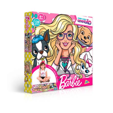 Quebra Cabeça Barbie 120 Peças Toyster Menor preço em Quebra Cabeça Barbie 120 Peças Toyster