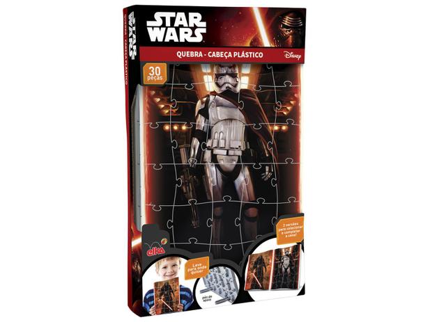 Quebra Cabeça Captain Phasma Star Wars 30 Peças - Elka Menor preço em Quebra Cabeça Captain Phasma Star Wars 30 Peças - Elka