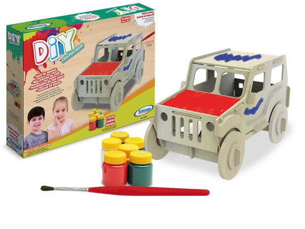 Quebra-cabeça Carrinho Para Pintura 3D - 28 Peças - Xalingo Menor preço em Quebra-cabeça Carrinho Para Pintura 3D - 28 Peças - Xalingo