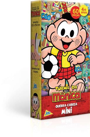 QUEBRA-CABECA Cartonado Turma da Monica Mini 60PCS Toyster Menor preço em QUEBRA-CABECA Cartonado Turma da Monica Mini 60PCS Toyster