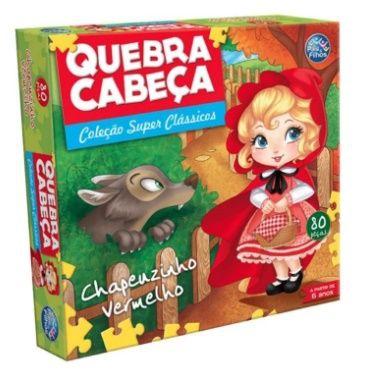 Quebra Cabeça Chapeuzinho Vermelho 80 Peças - 35953 - Pais  filhos é boa?