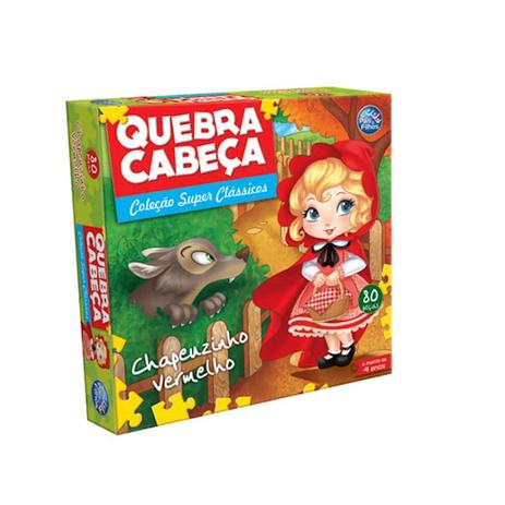 Quebra Cabeca Chapeuzinho Vermelho  Pais E Filhos 2862 é boa?