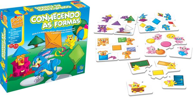 Quebra-cabeça conhecendo as formas - Abc brinquedos Menor preço em Quebra-cabeça conhecendo as formas - Abc brinquedos