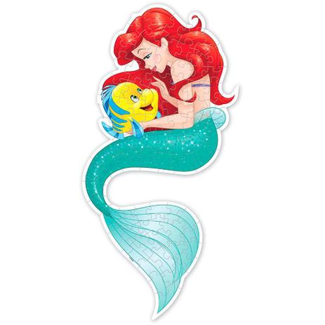 Quebra Cabeça Contorno Ariel 77 Peças - Grow Menor preço em Quebra Cabeça Contorno Ariel 77 Peças - Grow