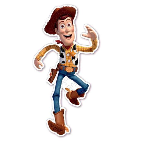Quebra Cabeça Contorno Woody Toy Story 74 Peças - Grow Menor preço em Quebra Cabeça Contorno Woody Toy Story 74 Peças - Grow