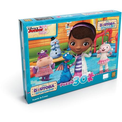 Quebra Cabeça Doutora Brinquedos Desenho Disney Puzzle 60 Peças Grow - 128802 Menor preço em Quebra Cabeça Doutora Brinquedos Desenho Disney Puzzle 60 Peças Grow - 128802