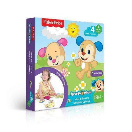Quebra Cabeça Fisher Price 4x4 Toyster Menor preço em Quebra Cabeça Fisher Price 4x4 Toyster