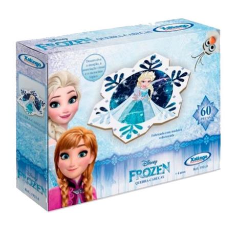 Menor preço em Quebra-Cabeça Frozen 60 Peças Xalingo