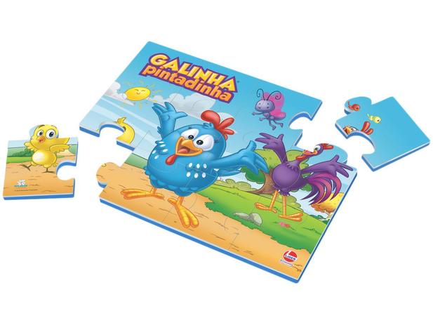 Quebra-cabeça Galinha Pintadinha - Líder Brinquedos Menor preço em Quebra-cabeça Galinha Pintadinha - Líder Brinquedos