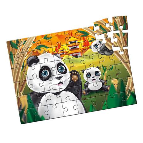 Quebra-Cabeça Grandão Pandas 48 peças - Estrela Menor preço em Quebra-Cabeça Grandão Pandas 48 peças - Estrela