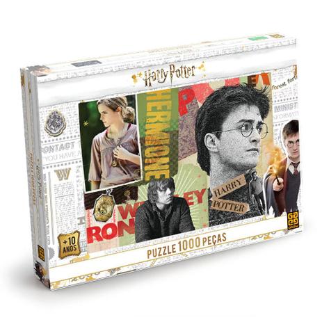 Quebra-Cabeça - Harry Potter - 1000 Peças - Grow é ruim? Quebra-Cabeça - Harry Potter - 1000 Peças - Grow é boa?