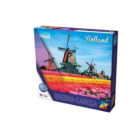 Quebra Cabeca Holanda 300 Pcs Premium 2977 Pais E Filhos Menor preço em Quebra Cabeca Holanda 300 Pcs Premium 2977 Pais E Filhos