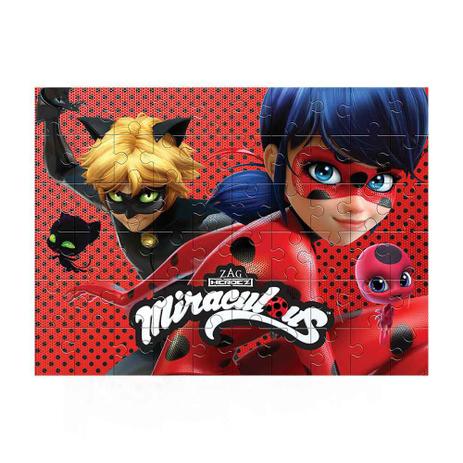 Quebra-Cabeça Ladybug Miraculous 60 Peças - Estrela Menor preço em Quebra-Cabeça Ladybug Miraculous 60 Peças - Estrela