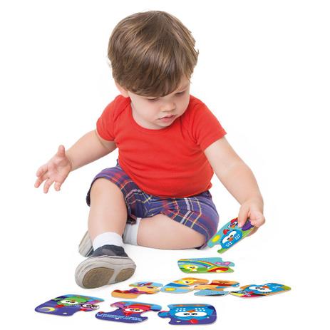 Quebra-Cabeça - Meu Primeiro Quebra-Cabeca - Galinha Pintadinha - 2,3,4 Peças - Jak - Toyster Menor preço em Quebra-Cabeça - Meu Primeiro Quebra-Cabeca - Galinha Pintadinha - 2,3,4 Peças - Jak - Toyster