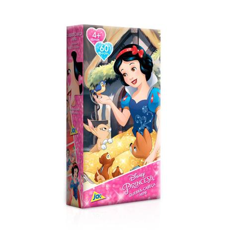 Quebra Cabeça Mini Princesas Disney Branca de Neve Toyster Menor preço em Quebra Cabeça Mini Princesas Disney Branca de Neve Toyster