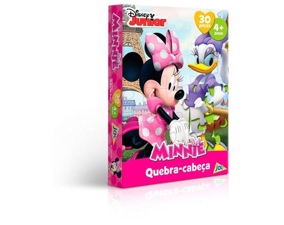 Quebra cabeça minnie 30 pçs - Toyster Menor preço em Quebra cabeça minnie 30 pçs - Toyster