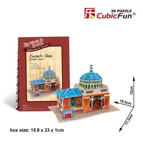 Quebra Cabeça Nível Fácil 3d Cubic Fun Carpets Shop 26 Pçs é ruim? Quebra Cabeça Nível Fácil 3d Cubic Fun Carpets Shop 26 Pçs é boa?