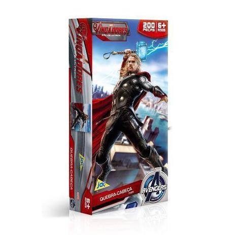 QUEBRA-CABEÇA os Vingadores 200 Peças THOR JAK 2165 Menor preço em QUEBRA-CABEÇA os Vingadores 200 Peças THOR JAK 2165
