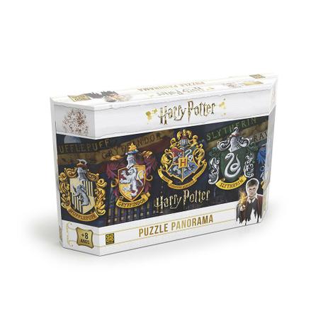 Quebra Cabeça Panorama Harry Potter 350 Peças - Grow Menor preço em Quebra Cabeça Panorama Harry Potter 350 Peças - Grow
