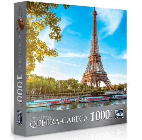 Quebra Cabeça Paris França 1000 Peças Toyster Menor preço em Quebra Cabeça Paris França 1000 Peças Toyster