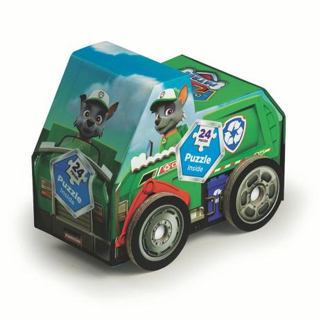 Quebra Cabeça Patrulha Canina Carrinho Rocky Grow 03641 Menor preço em Quebra Cabeça Patrulha Canina Carrinho Rocky Grow 03641