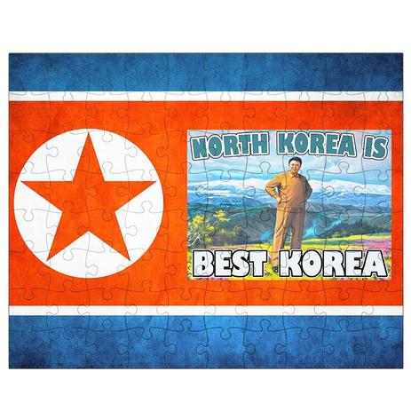 Quebra-Cabeça Personalizado 90 Peças - 20 cm x 30 cm Coreia do Norte (BD30) - Skin t18 Menor preço em Quebra-Cabeça Personalizado 90 Peças - 20 cm x 30 cm Coreia do Norte (BD30) - Skin t18