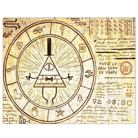Quebra-Cabeça Personalizado 90 Peças - 20 cm x 30 cm Gravity Falls (BD30) - Skin t18 Menor preço em Quebra-Cabeça Personalizado 90 Peças - 20 cm x 30 cm Gravity Falls (BD30) - Skin t18