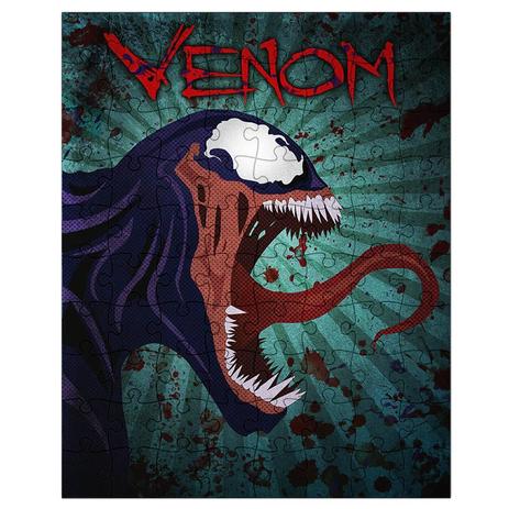 Quebra-Cabeça Personalizado 90 Peças - 30 cm x 20 cm Venom (BD30) - Skin t18 Menor preço em Quebra-Cabeça Personalizado 90 Peças - 30 cm x 20 cm Venom (BD30) - Skin t18