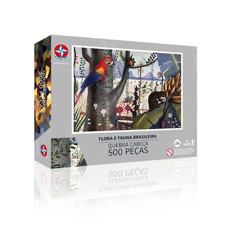 Quebra Cabeca Portinari 500 Pecas - Estrela Menor preço em Quebra Cabeca Portinari 500 Pecas - Estrela