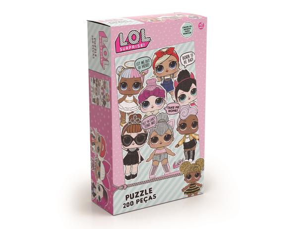 Quebra-Cabeça Puzzle 200 Peças - LOL - Grow Menor preço em Quebra-Cabeça Puzzle 200 Peças - LOL - Grow