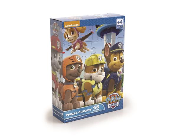 Quebra-Cabeça Puzzle 48 Peças - Patrulha Canina - Grow Menor preço em Quebra-Cabeça Puzzle 48 Peças - Patrulha Canina - Grow
