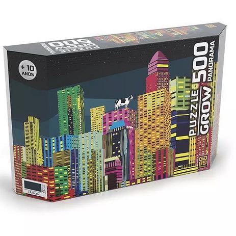 QUEBRA-CABEÇA Puzzle 500 Peças Panorama EU VI UMA Vaca GROW 03492 Menor preço em QUEBRA-CABEÇA Puzzle 500 Peças Panorama EU VI UMA Vaca GROW 03492