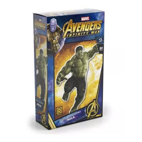 QUEBRA-CABEÇA Puzzle Contorno HULK GROW 3595 Menor preço em QUEBRA-CABEÇA Puzzle Contorno HULK GROW 3595