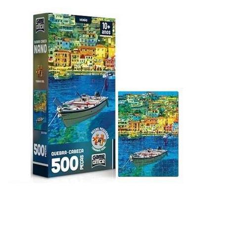 Quebra Cabeça Puzzle Nano Verão 500 Peças - Toyster Menor preço em Quebra Cabeça Puzzle Nano Verão 500 Peças - Toyster