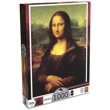 Quebra Cabeça - Quebra Cabeça 1000 Peças Monalisa - Grow é boa?
