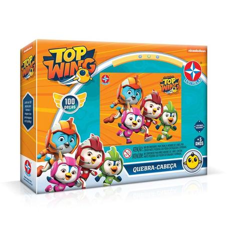 Quebra-Cabeça Top Wings 100 Pçs - Estrela é boa?