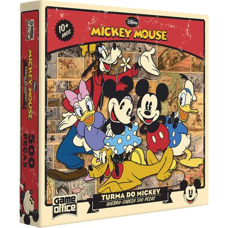 Quebra-Cabeça - Turma do Mickey Mouse - 500 Peças - Toyster - Disney Menor preço em Quebra-Cabeça - Turma do Mickey Mouse - 500 Peças - Toyster - Disney