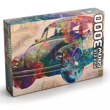 Quebra Cabeça Vintage Car 3000 Peças Grow é boa?