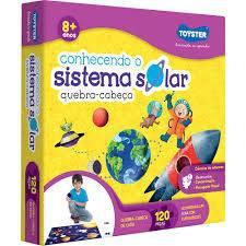 Quebra cabeças Grandão 120 peças - Conhecendo o Sistema Solar - Toyster Menor preço em Quebra cabeças Grandão 120 peças - Conhecendo o Sistema Solar - Toyster