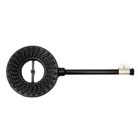 Queimador alta pressão Ferro Fundido 18cm Distrel Menor preço em Queimador alta pressão Ferro Fundido 18cm Distrel