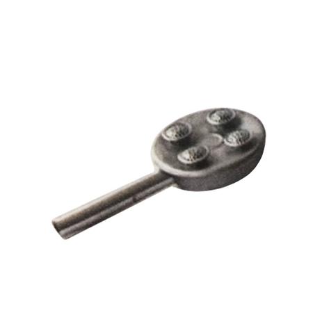 Queimador Com Mangueira Alta Pressao 4 Caulins a Gas 19 Cm - Metalfer Menor preço em Queimador Com Mangueira Alta Pressao 4 Caulins a Gas 19 Cm - Metalfer