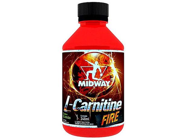 Queimador de Gordura L-Carnitine Fire 240ml - Midway