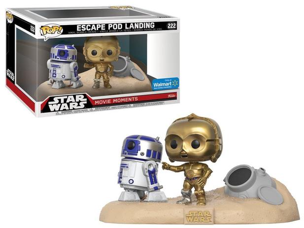 R2-D2 e C3PO - Pop! Movie Moments - Funko - 222 - Star Wars - Escape Pod Landing Menor preço em R2-D2 e C3PO - Pop! Movie Moments - Funko - 222 - Star Wars - Escape Pod Landing